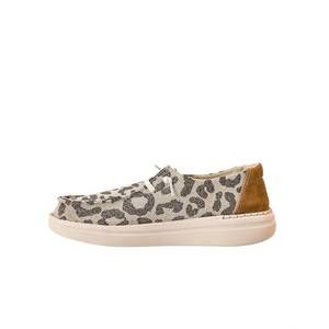 NEW CORKYS FOOTWEAR women's kayak 2 loafer in tan metallic leopard